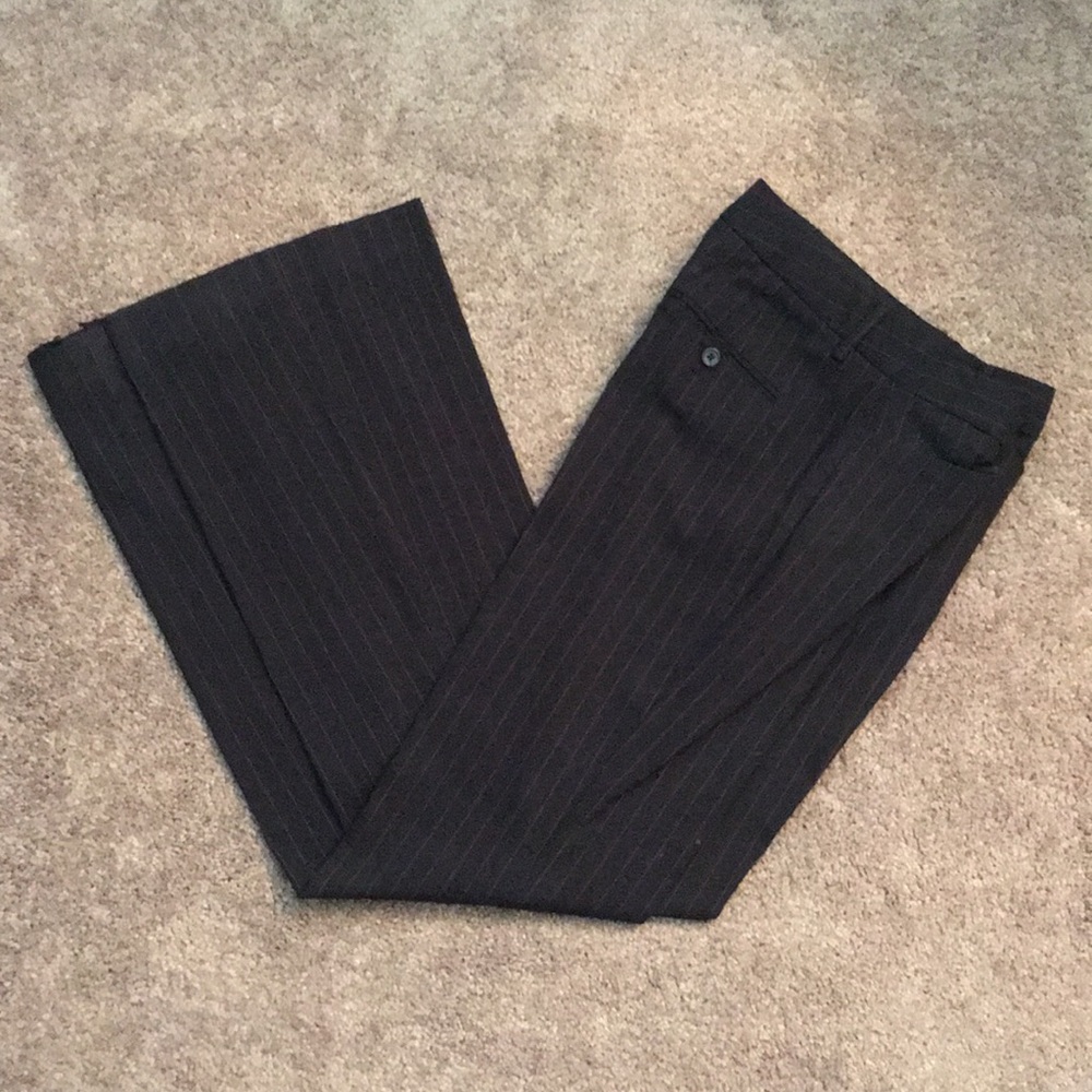 Express editor pink pinstripe dress pants